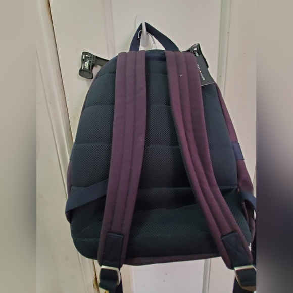 Tommy Hilfiger Men's Sean Canvas Logo-Graphic Backpack - Tommy Navy - Picture 3 of 4